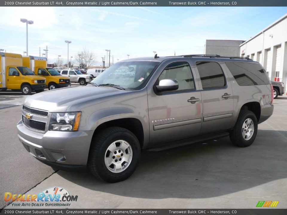 2009 Chevrolet Suburban LT 4x4 Greystone Metallic / Light Cashmere/Dark Cashmere Photo #3