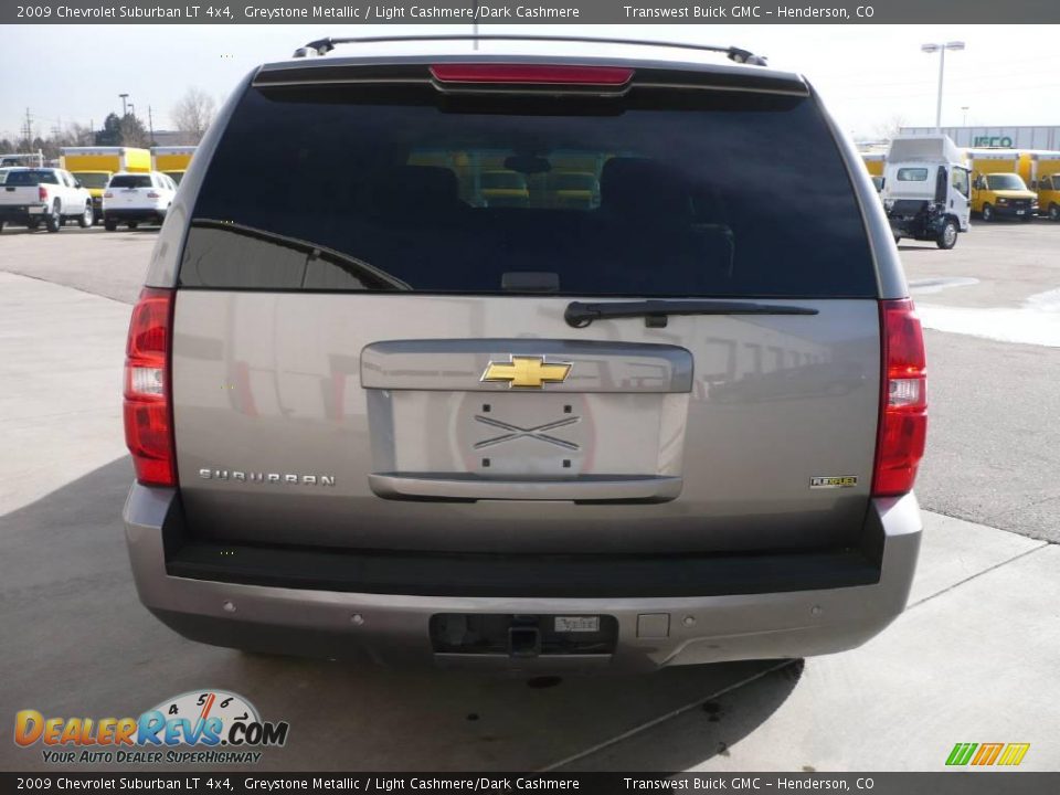 2009 Chevrolet Suburban LT 4x4 Greystone Metallic / Light Cashmere/Dark Cashmere Photo #5