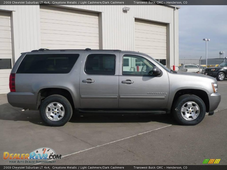 2009 Chevrolet Suburban LT 4x4 Greystone Metallic / Light Cashmere/Dark Cashmere Photo #6