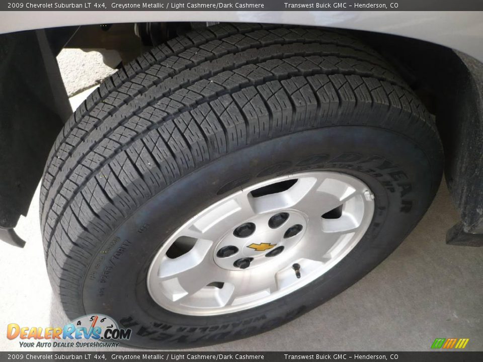 2009 Chevrolet Suburban LT 4x4 Greystone Metallic / Light Cashmere/Dark Cashmere Photo #7