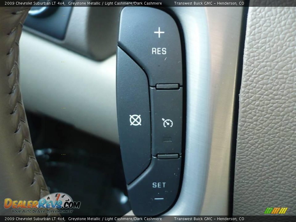 2009 Chevrolet Suburban LT 4x4 Greystone Metallic / Light Cashmere/Dark Cashmere Photo #14