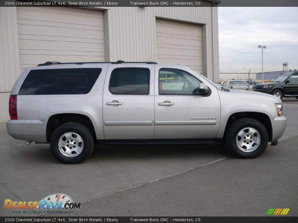 2009 Chevrolet Suburban LT 4x4 Silver Birch Metallic / Ebony Photo #6
