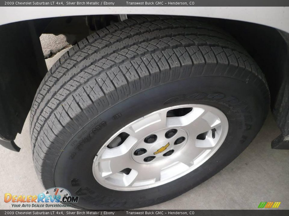 2009 Chevrolet Suburban LT 4x4 Silver Birch Metallic / Ebony Photo #7