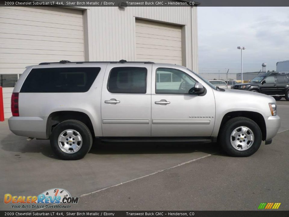 2009 Chevrolet Suburban LT 4x4 Silver Birch Metallic / Ebony Photo #6