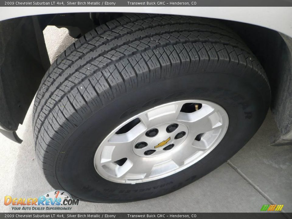 2009 Chevrolet Suburban LT 4x4 Silver Birch Metallic / Ebony Photo #7