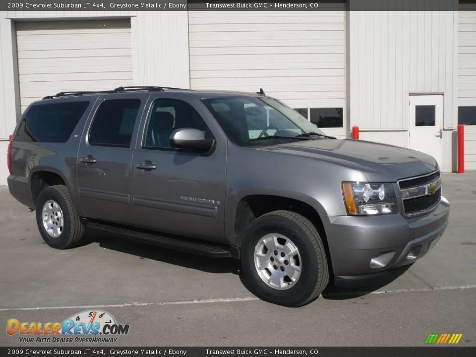 2009 Chevrolet Suburban LT 4x4 Greystone Metallic / Ebony Photo #1