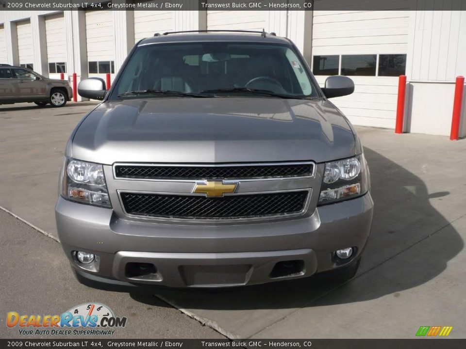 2009 Chevrolet Suburban LT 4x4 Greystone Metallic / Ebony Photo #2