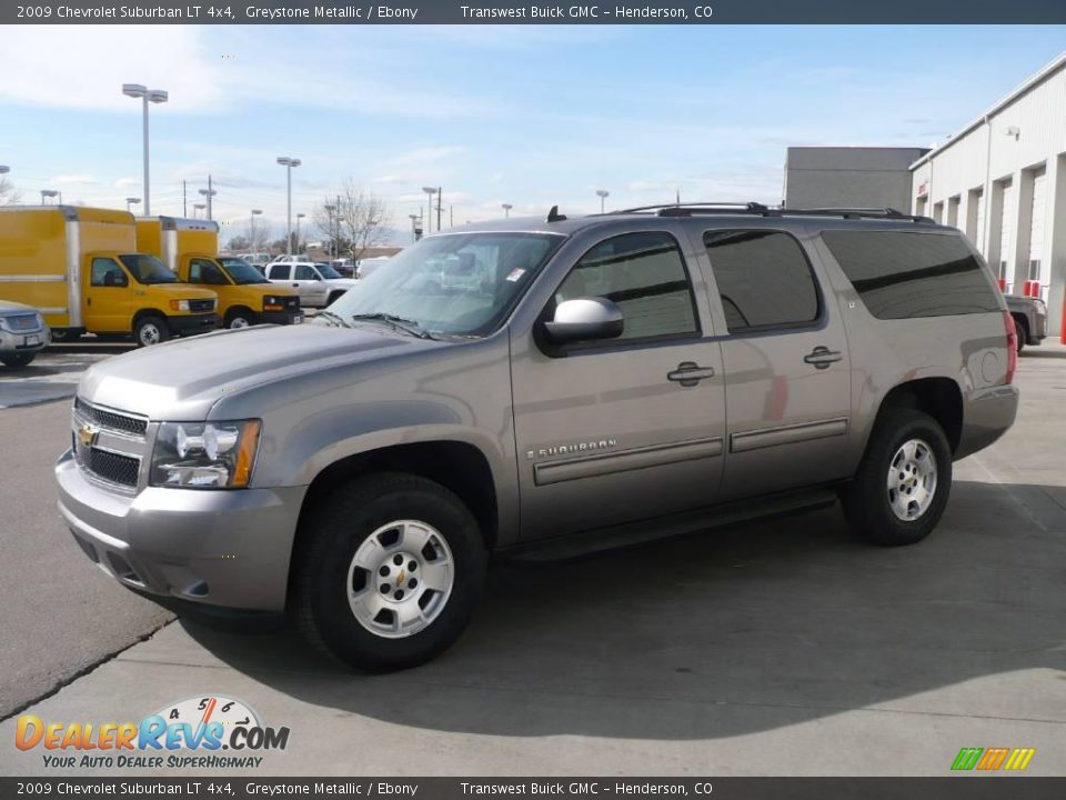 2009 Chevrolet Suburban LT 4x4 Greystone Metallic / Ebony Photo #3