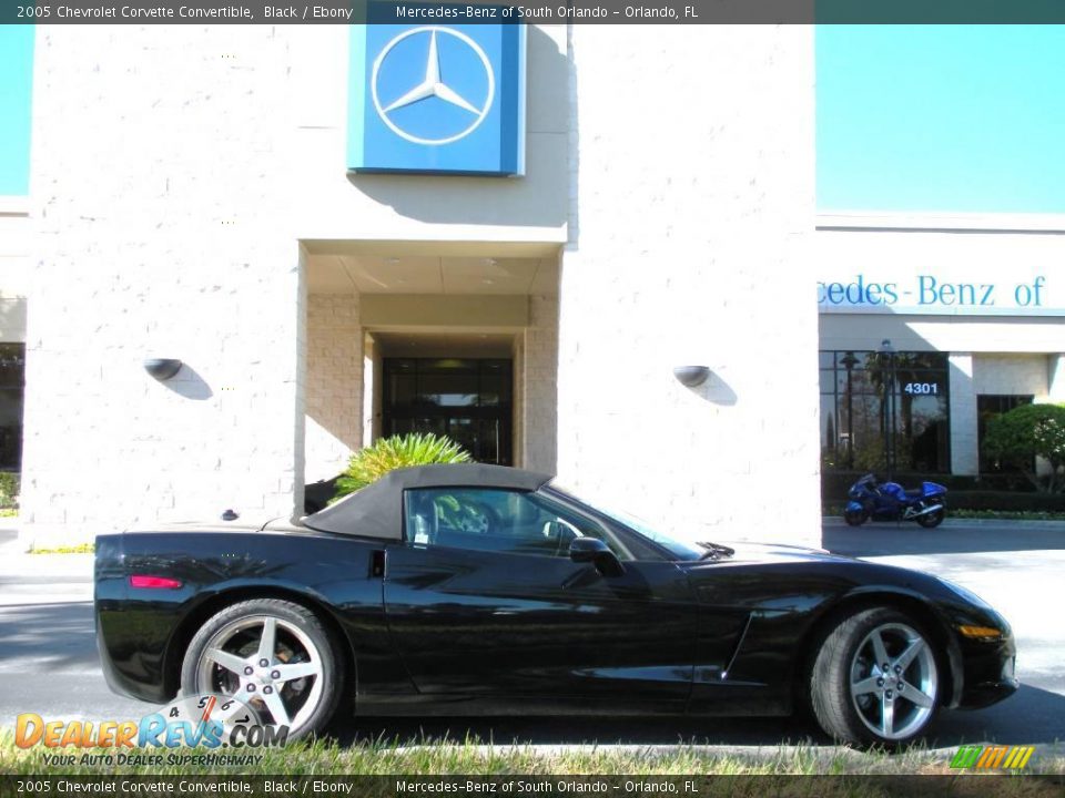 2005 Chevrolet Corvette Convertible Black / Ebony Photo #5