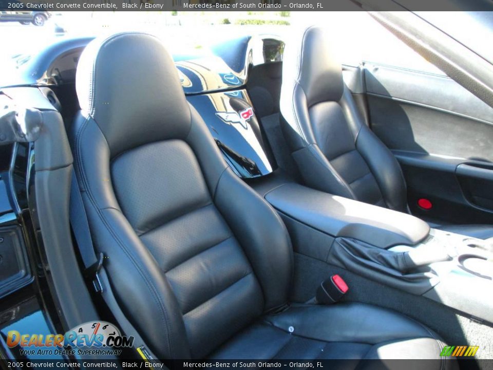 2005 Chevrolet Corvette Convertible Black / Ebony Photo #19