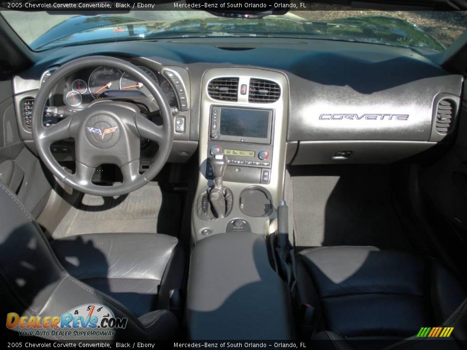 2005 Chevrolet Corvette Convertible Black / Ebony Photo #20