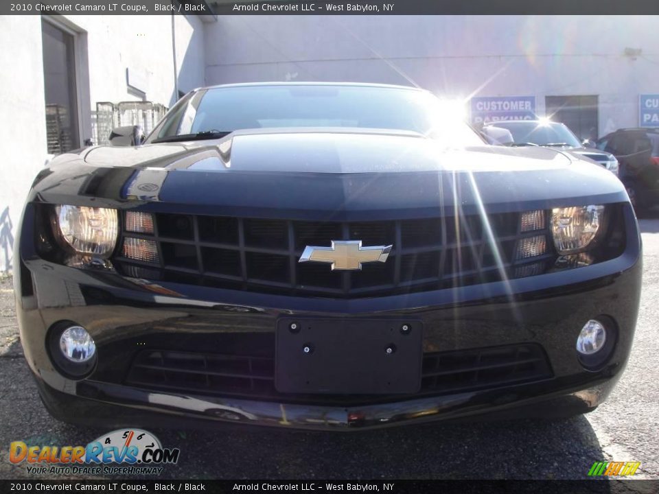 2010 Chevrolet Camaro LT Coupe Black / Black Photo #2
