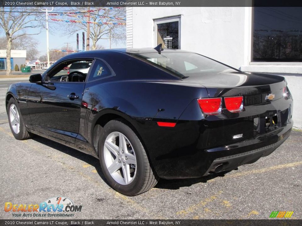 2010 Chevrolet Camaro LT Coupe Black / Black Photo #4