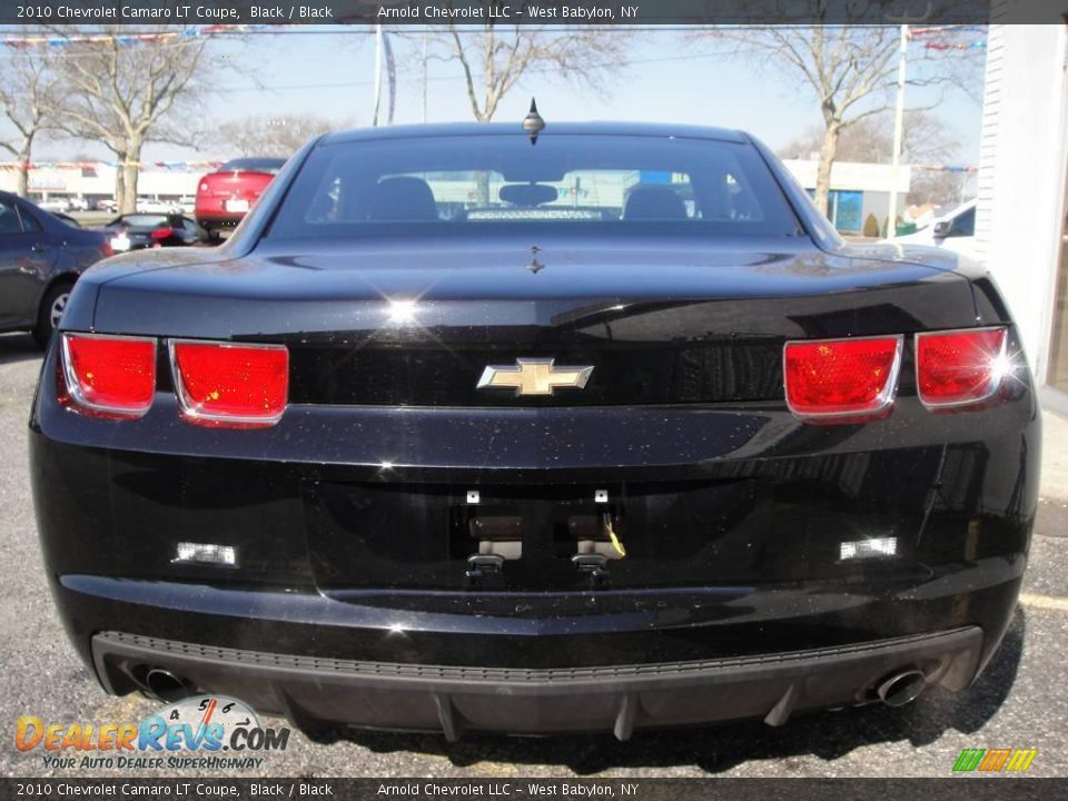 2010 Chevrolet Camaro LT Coupe Black / Black Photo #5