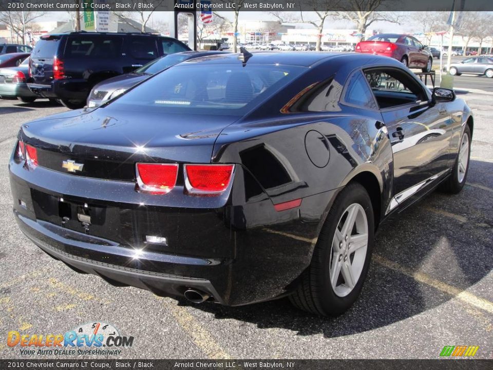 2010 Chevrolet Camaro LT Coupe Black / Black Photo #6