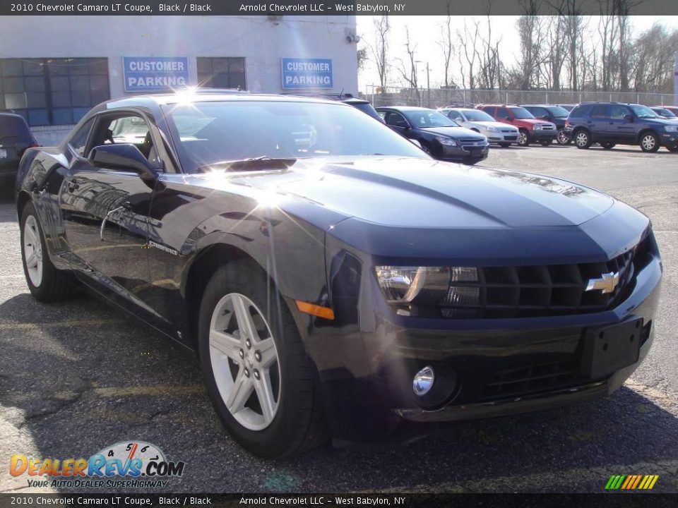 2010 Chevrolet Camaro LT Coupe Black / Black Photo #7