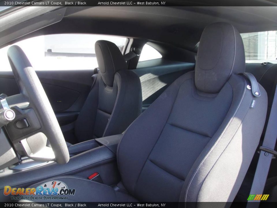 2010 Chevrolet Camaro LT Coupe Black / Black Photo #11