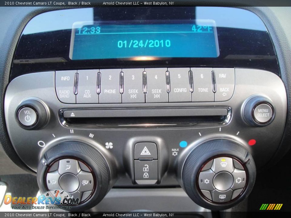 2010 Chevrolet Camaro LT Coupe Black / Black Photo #14