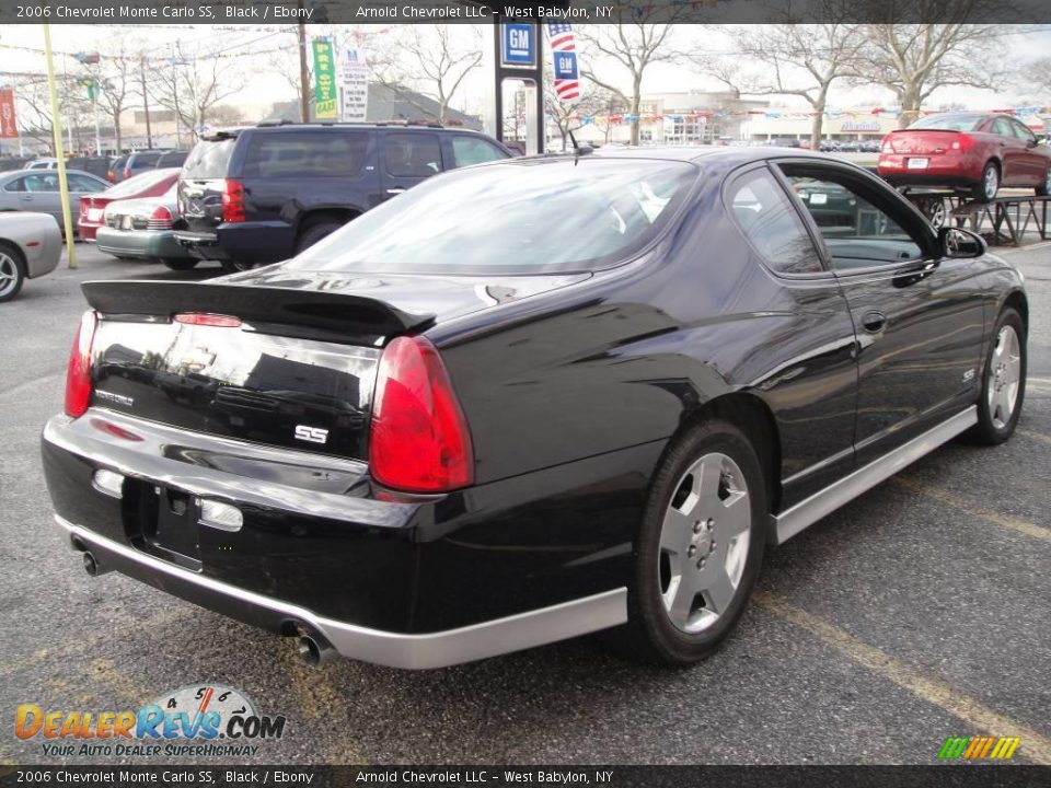 2006 Chevrolet Monte Carlo SS Black / Ebony Photo #6