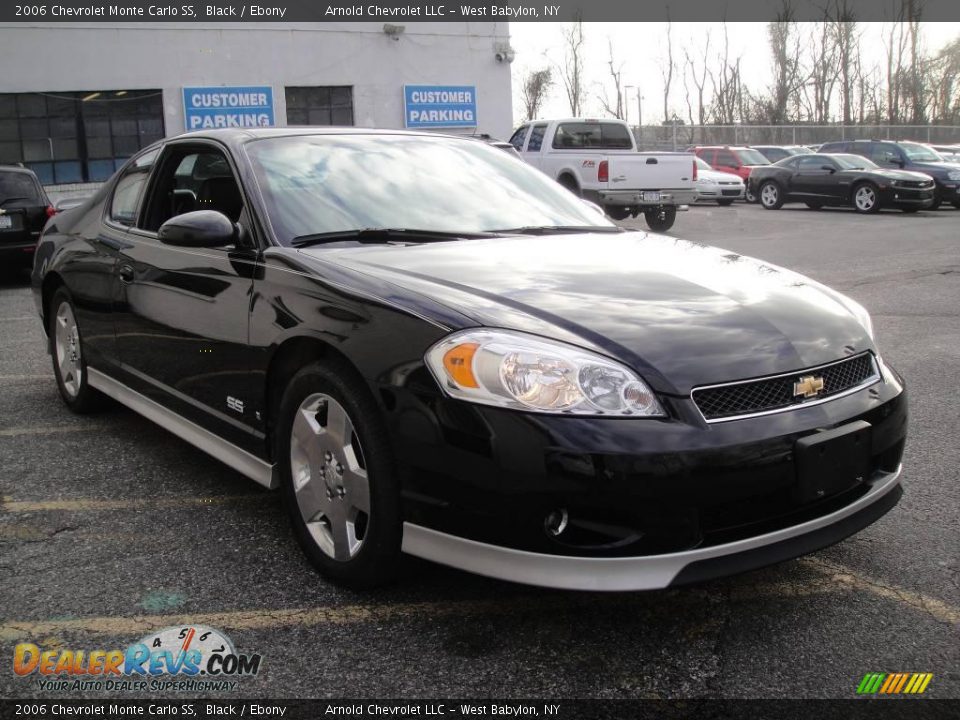 2006 Chevrolet Monte Carlo SS Black / Ebony Photo #7