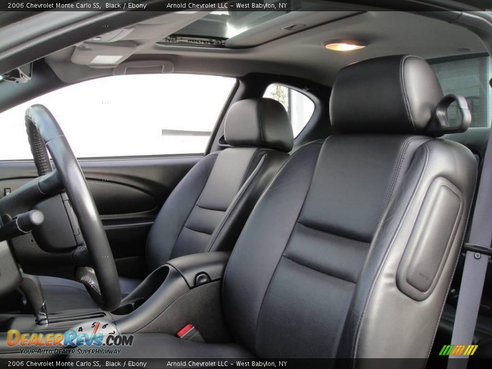 2006 Chevrolet Monte Carlo SS Black / Ebony Photo #10