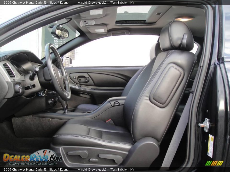2006 Chevrolet Monte Carlo SS Black / Ebony Photo #11