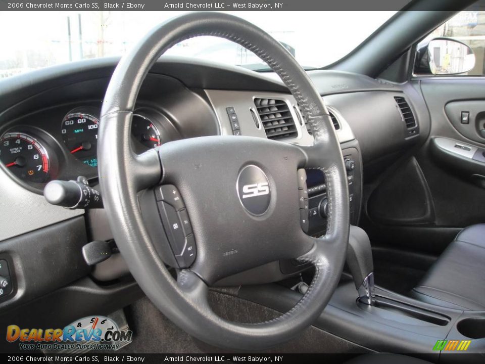 2006 Chevrolet Monte Carlo SS Black / Ebony Photo #12
