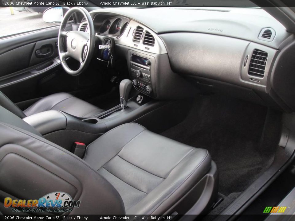 2006 Chevrolet Monte Carlo SS Black / Ebony Photo #14