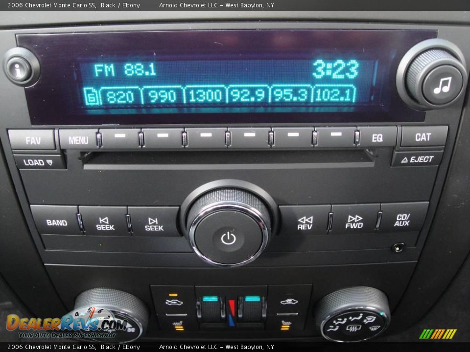 2006 Chevrolet Monte Carlo SS Black / Ebony Photo #15