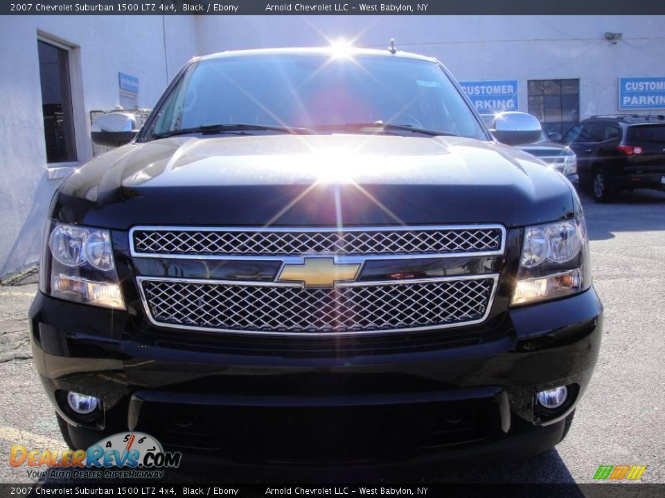 2007 Chevrolet Suburban 1500 LTZ 4x4 Black / Ebony Photo #2