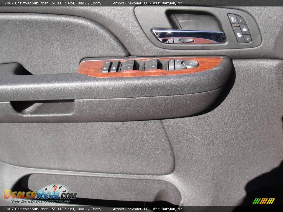 2007 Chevrolet Suburban 1500 LTZ 4x4 Black / Ebony Photo #9
