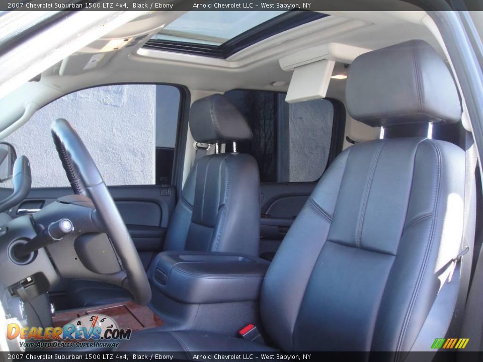 2007 Chevrolet Suburban 1500 LTZ 4x4 Black / Ebony Photo #10