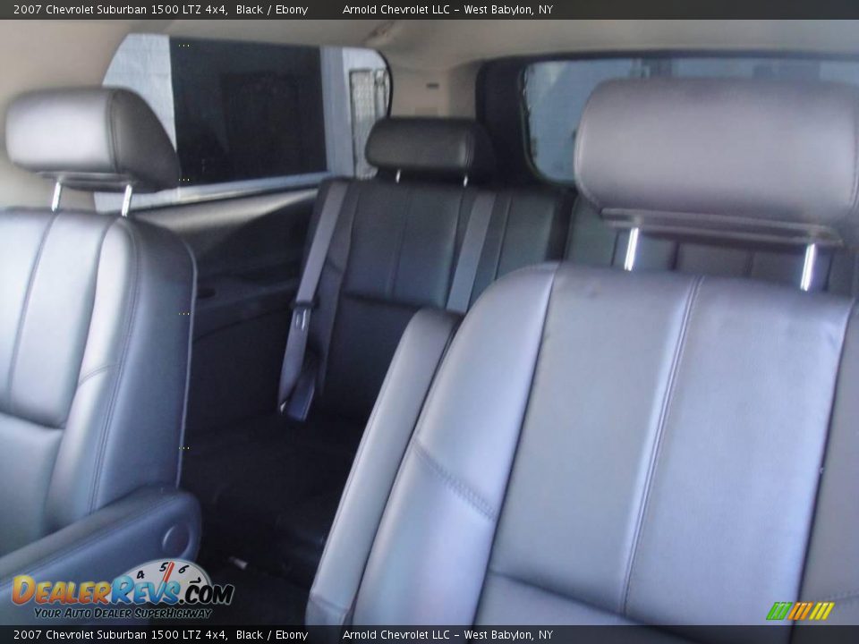 2007 Chevrolet Suburban 1500 LTZ 4x4 Black / Ebony Photo #14