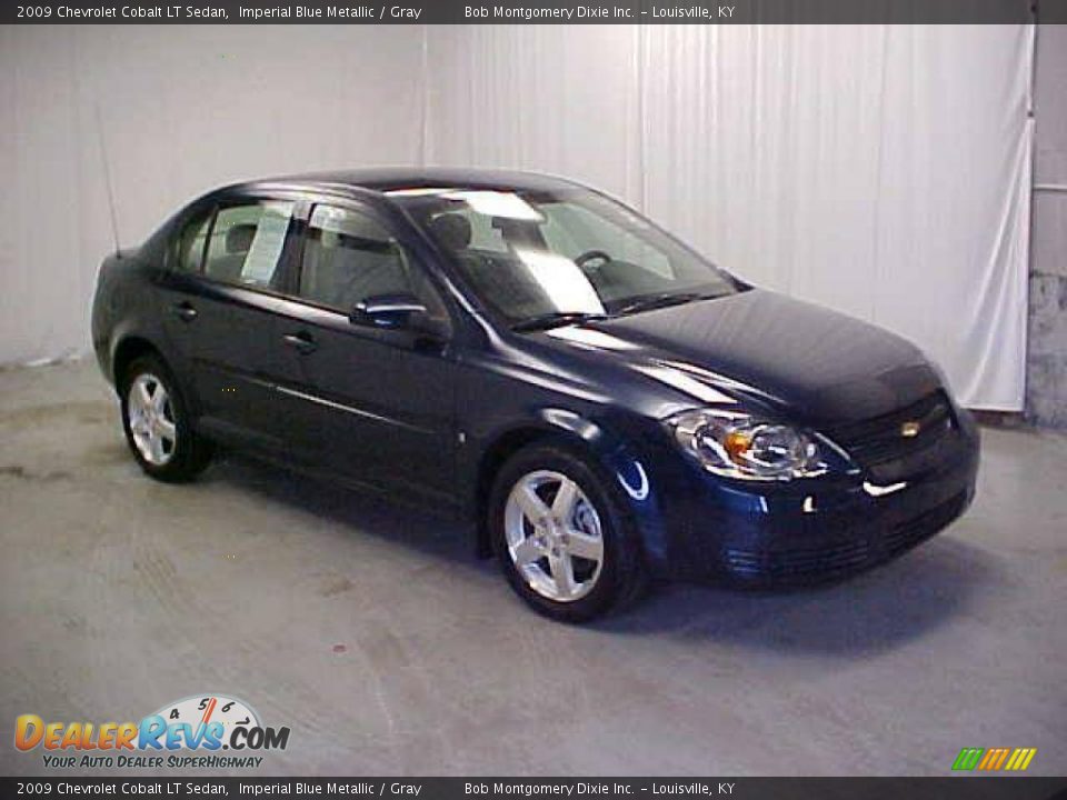 2009 Chevrolet Cobalt LT Sedan Imperial Blue Metallic / Gray Photo #1
