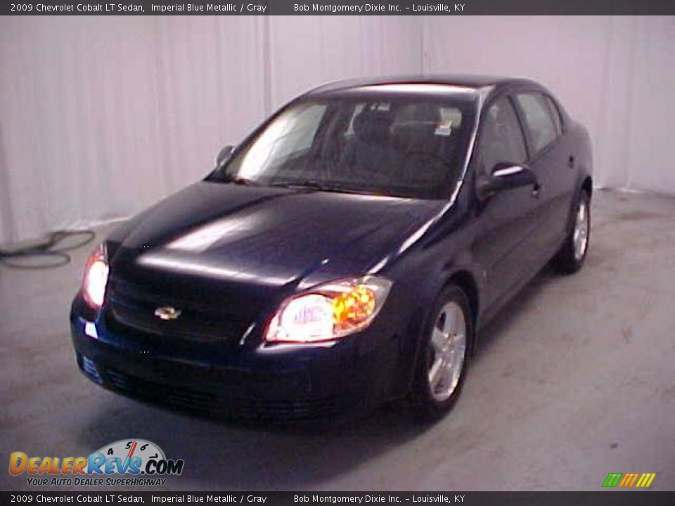2009 Chevrolet Cobalt LT Sedan Imperial Blue Metallic / Gray Photo #3