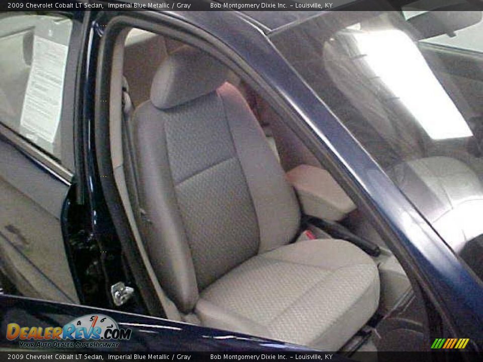 2009 Chevrolet Cobalt LT Sedan Imperial Blue Metallic / Gray Photo #8