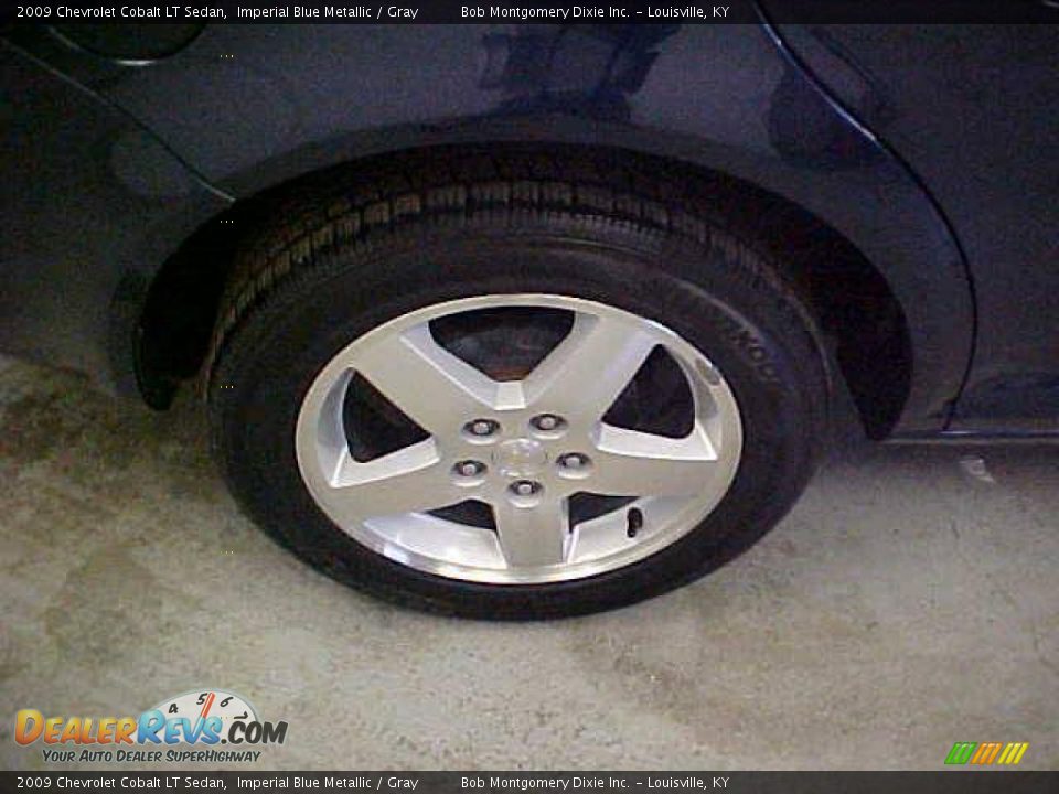 2009 Chevrolet Cobalt LT Sedan Imperial Blue Metallic / Gray Photo #12