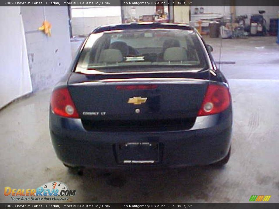 2009 Chevrolet Cobalt LT Sedan Imperial Blue Metallic / Gray Photo #14