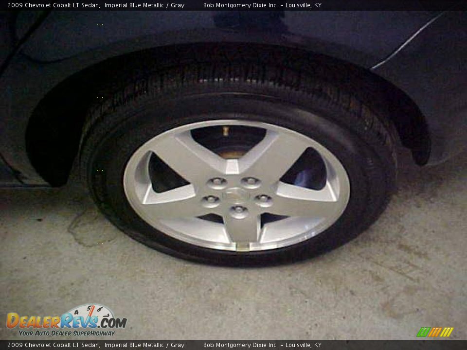 2009 Chevrolet Cobalt LT Sedan Imperial Blue Metallic / Gray Photo #15