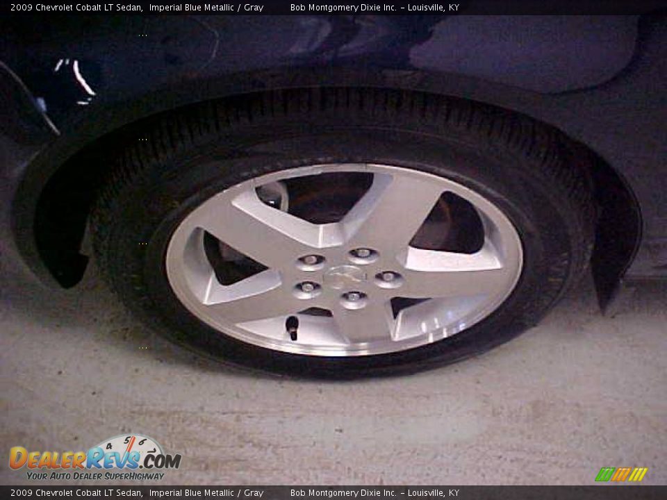 2009 Chevrolet Cobalt LT Sedan Imperial Blue Metallic / Gray Photo #25