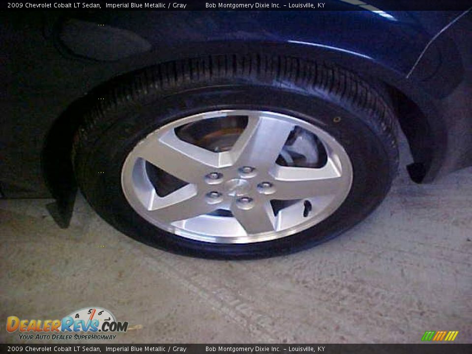 2009 Chevrolet Cobalt LT Sedan Imperial Blue Metallic / Gray Photo #26