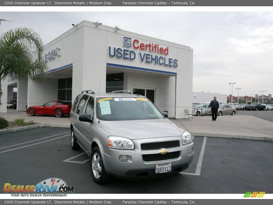 2006 Chevrolet Uplander LT Silverstone Metallic / Medium Gray Photo #2