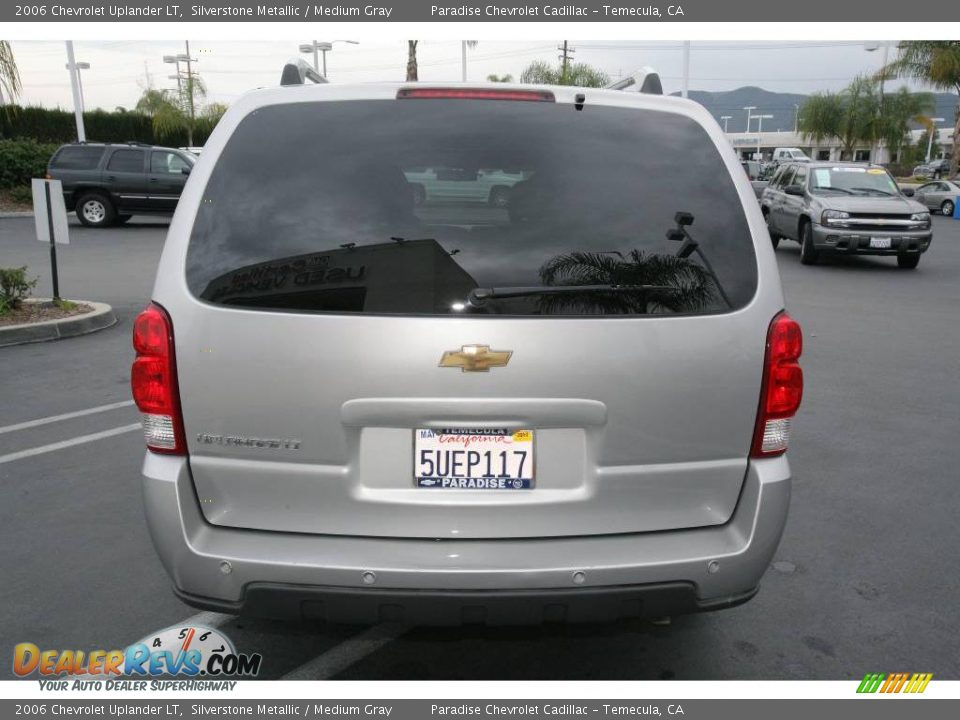 2006 Chevrolet Uplander LT Silverstone Metallic / Medium Gray Photo #9