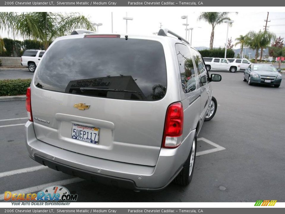 2006 Chevrolet Uplander LT Silverstone Metallic / Medium Gray Photo #10