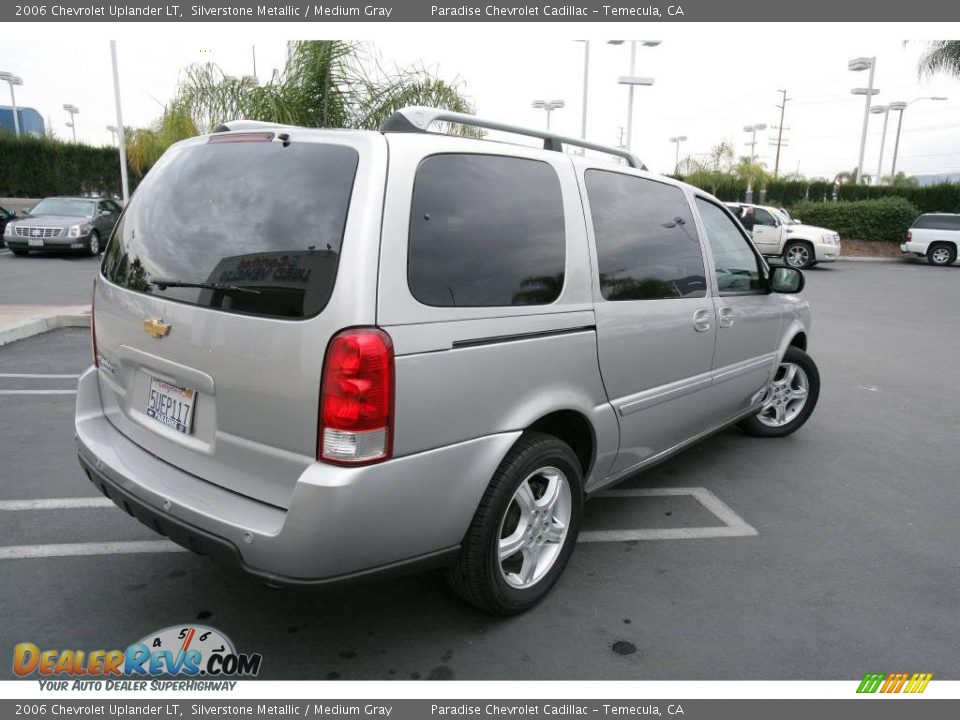 2006 Chevrolet Uplander LT Silverstone Metallic / Medium Gray Photo #11
