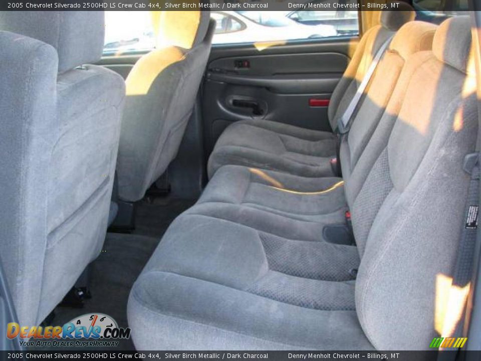 2005 Chevrolet Silverado 2500HD LS Crew Cab 4x4 Silver Birch Metallic / Dark Charcoal Photo #10