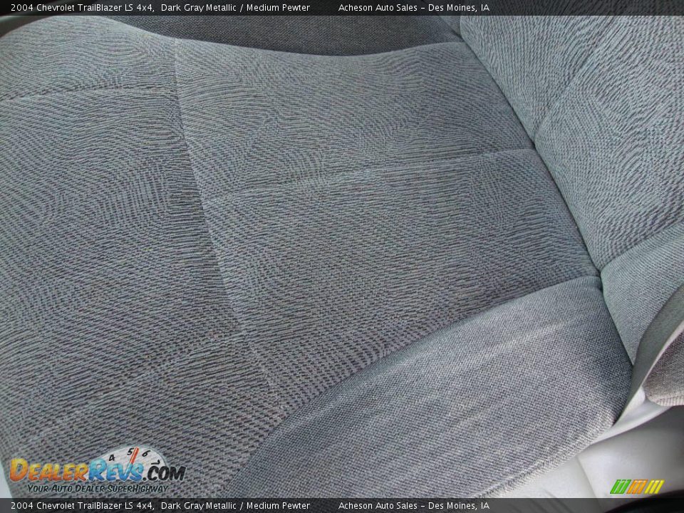 2004 Chevrolet TrailBlazer LS 4x4 Dark Gray Metallic / Medium Pewter Photo #10