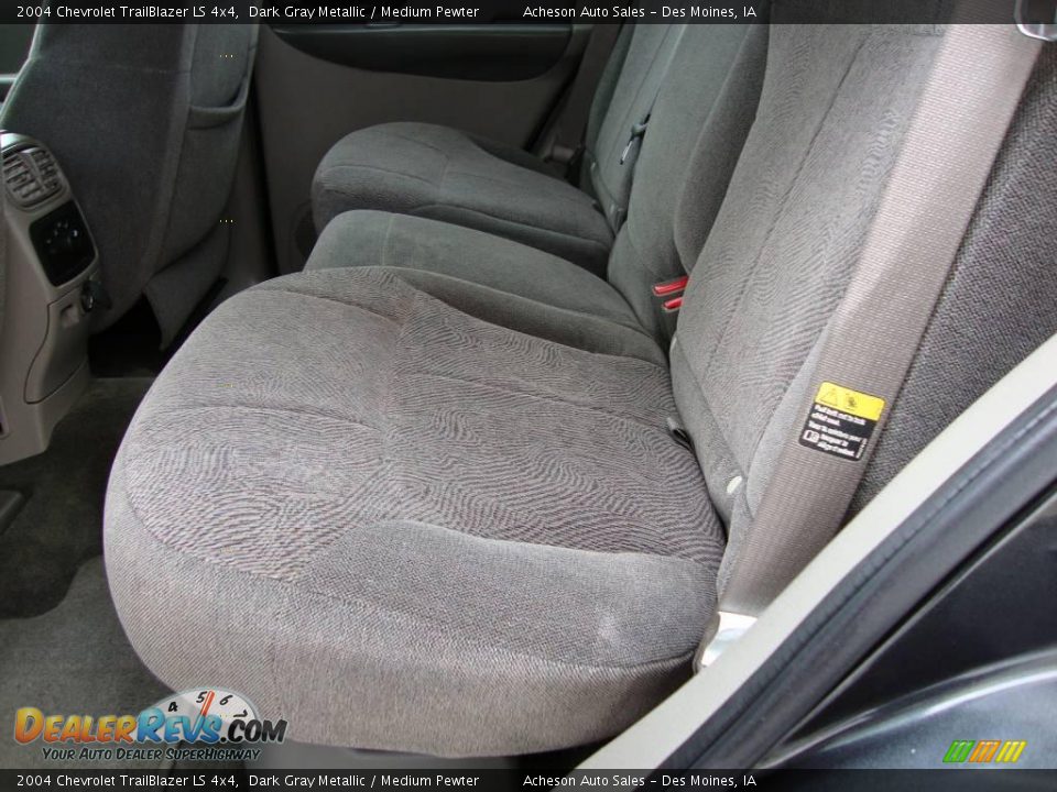 2004 Chevrolet TrailBlazer LS 4x4 Dark Gray Metallic / Medium Pewter Photo #18