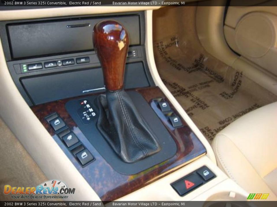 2002 BMW 3 Series 325i Convertible Electric Red / Sand Photo #18