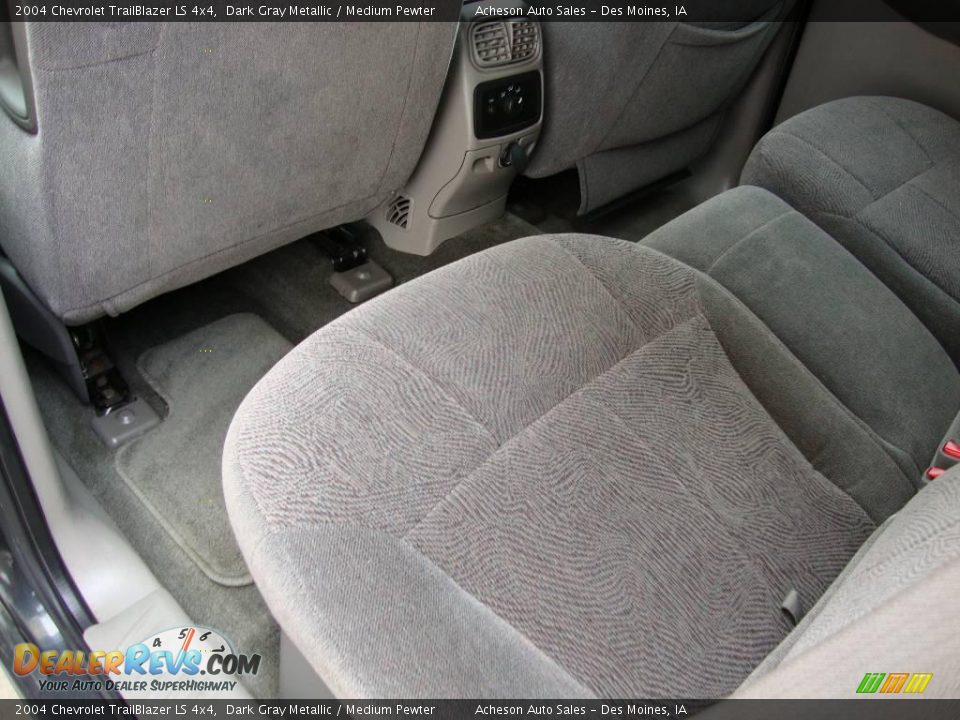 2004 Chevrolet TrailBlazer LS 4x4 Dark Gray Metallic / Medium Pewter Photo #22